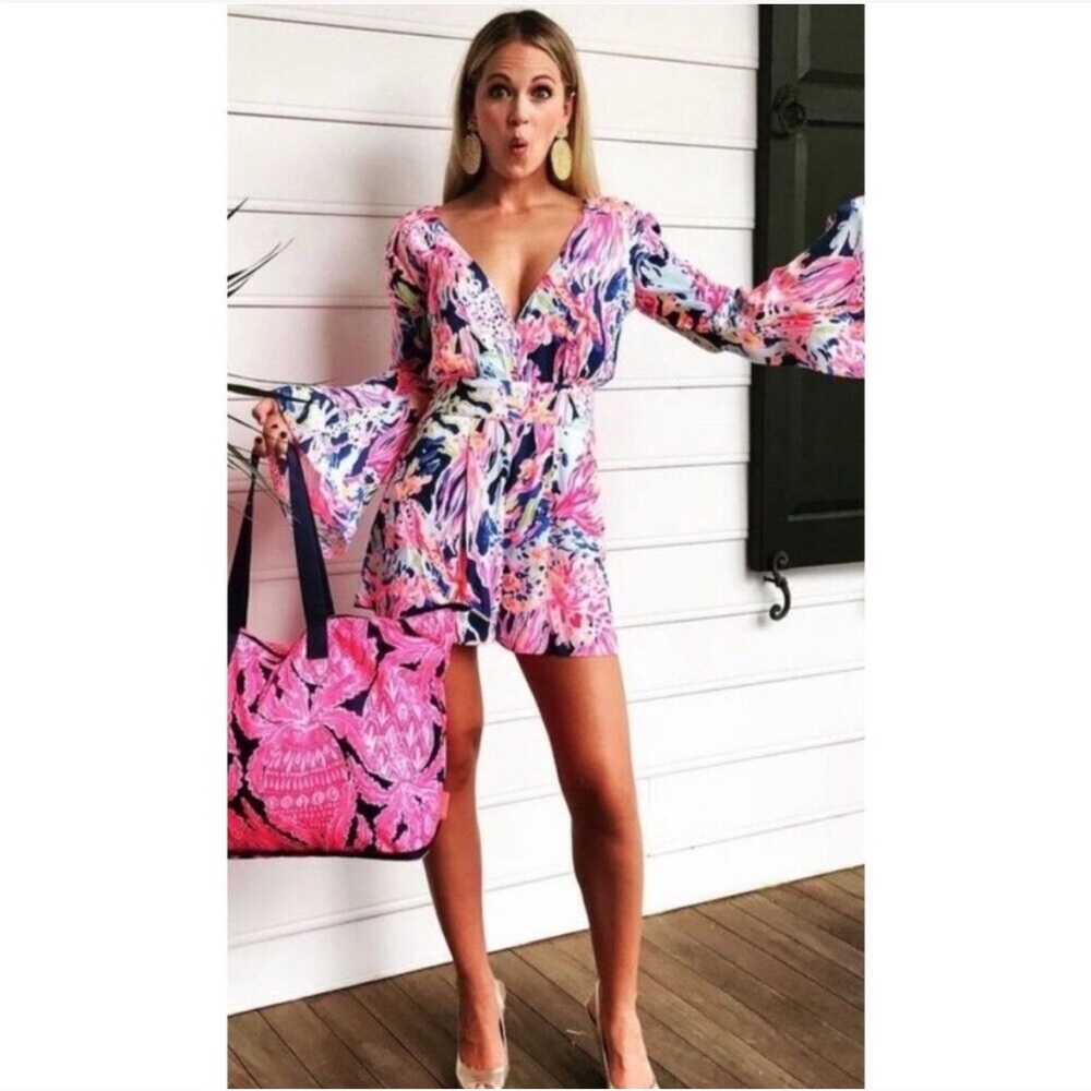 Lilly Pulitzer Gloria romper 🦄🦄🦄